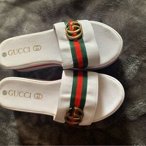 Gucci Inspired Platform Sandals size 7